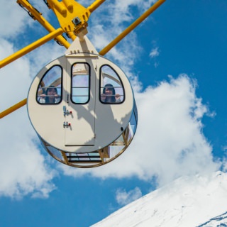 透明ゴンドラ「フジビュー!！」