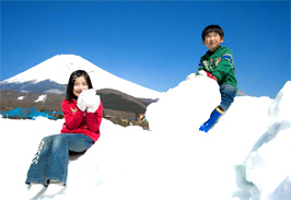 Playing in the Snow